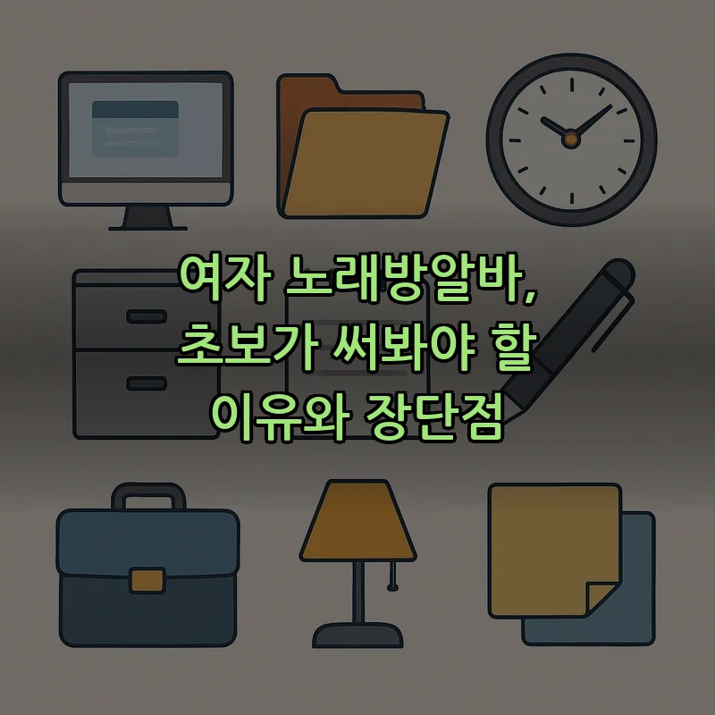 여자 노래방알바: 초보자를 위한 필수 정보와 장단점