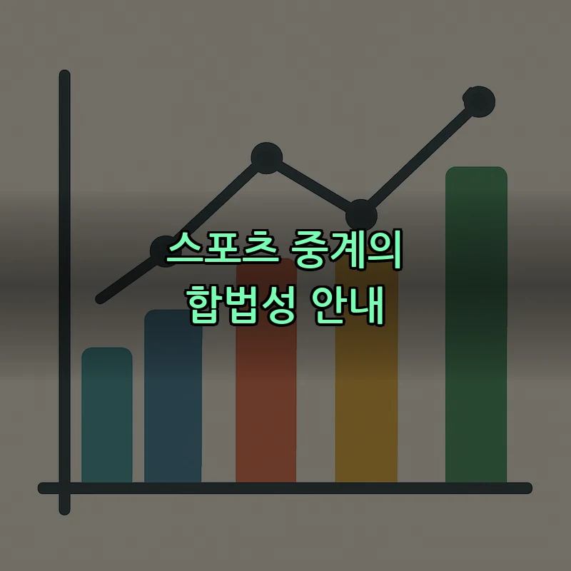 스포츠 중계의 합법성 안내