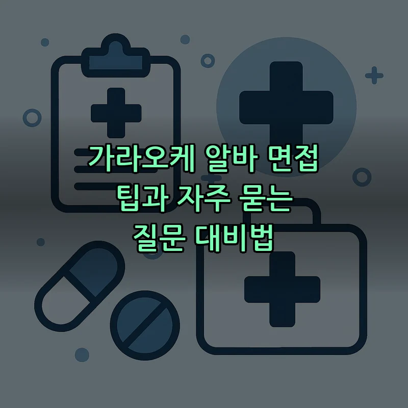 가라오케 알바 면접 팁과 자주 묻는 질문 대비법