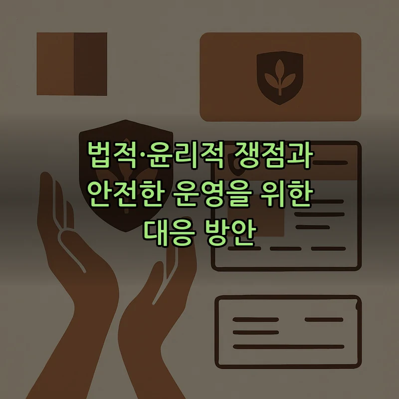 법적·윤리적 쟁점과 안전한 운영을 위한 대응 방안
