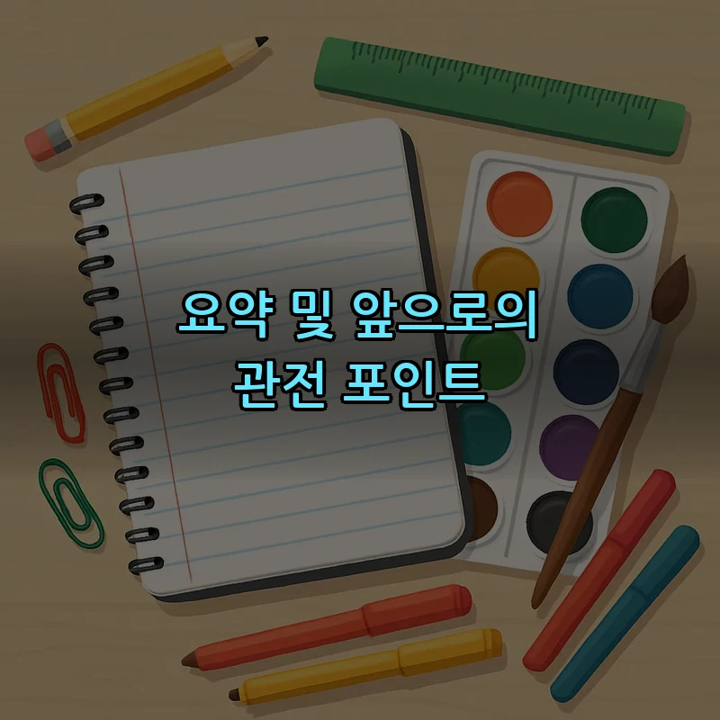 요약 및 앞으로의 관전 포인트