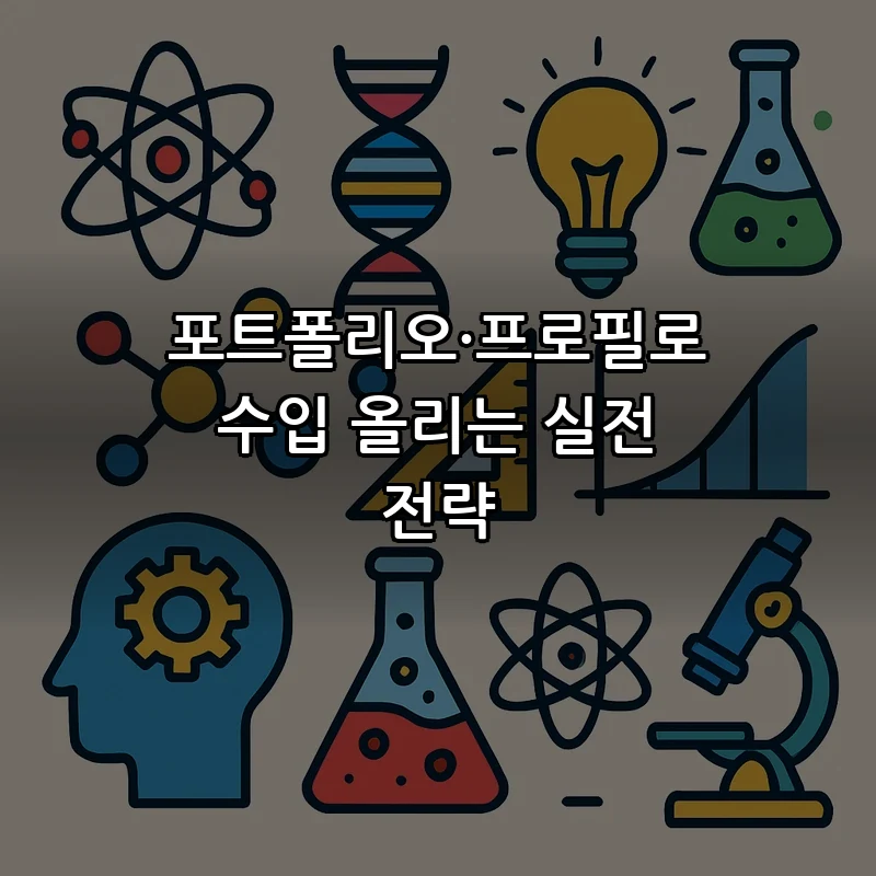 포트폴리오·프로필로 수입 올리는 실전 전략