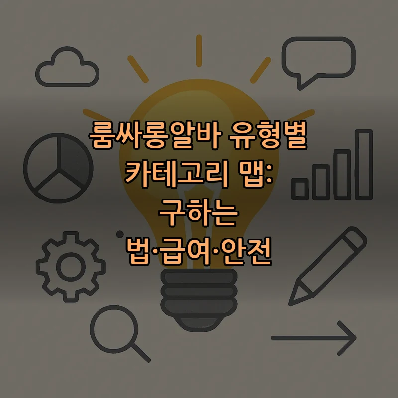 룸싸롱알바 조건 및 모집 경로 안내