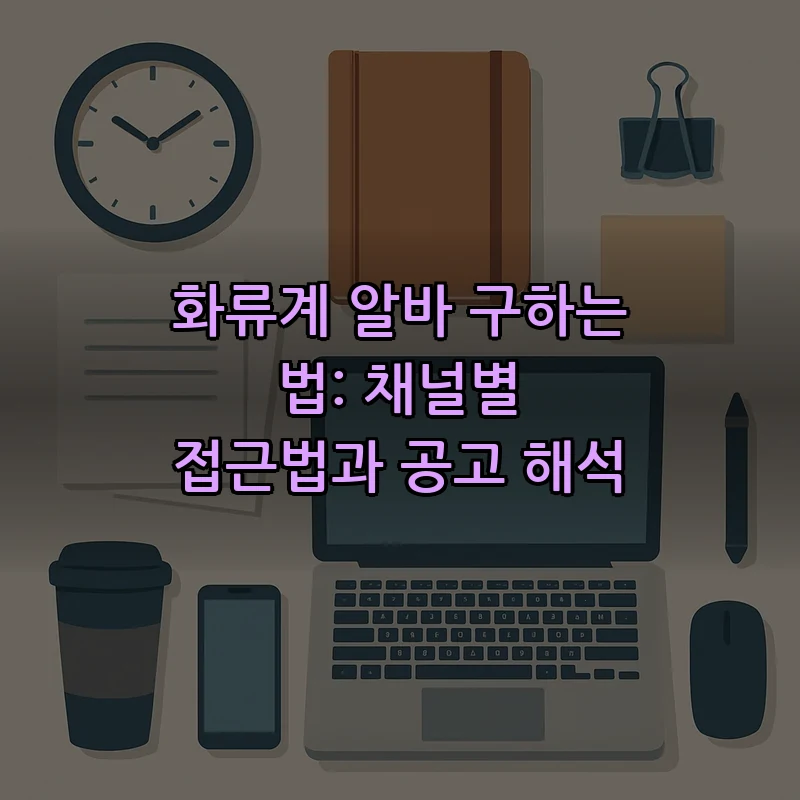 화류계 알바 구하는 법: 채널별 접근법과 공고 해석