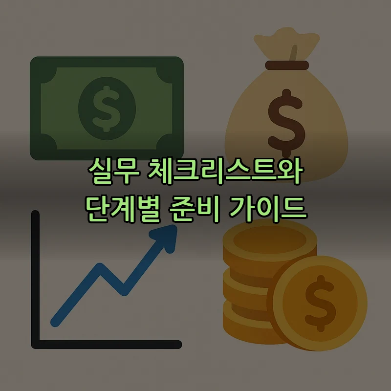 실무 체크리스트와 단계별 준비 가이드