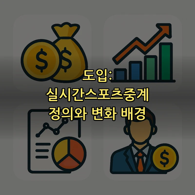 도입: 실시간스포츠중계 정의와 변화 배경
