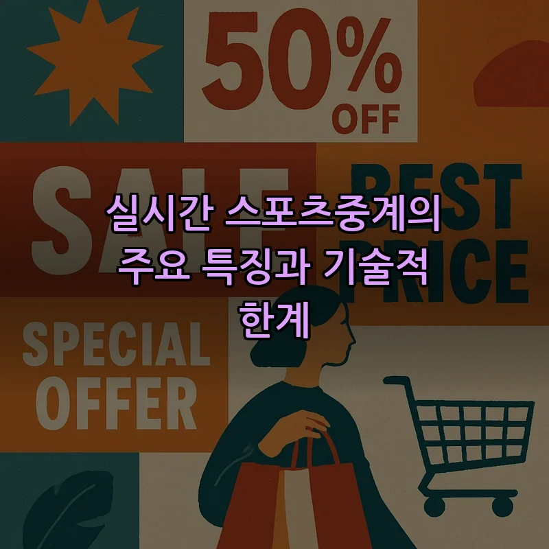 실시간 스포츠중계의 주요 특징과 기술적 한계