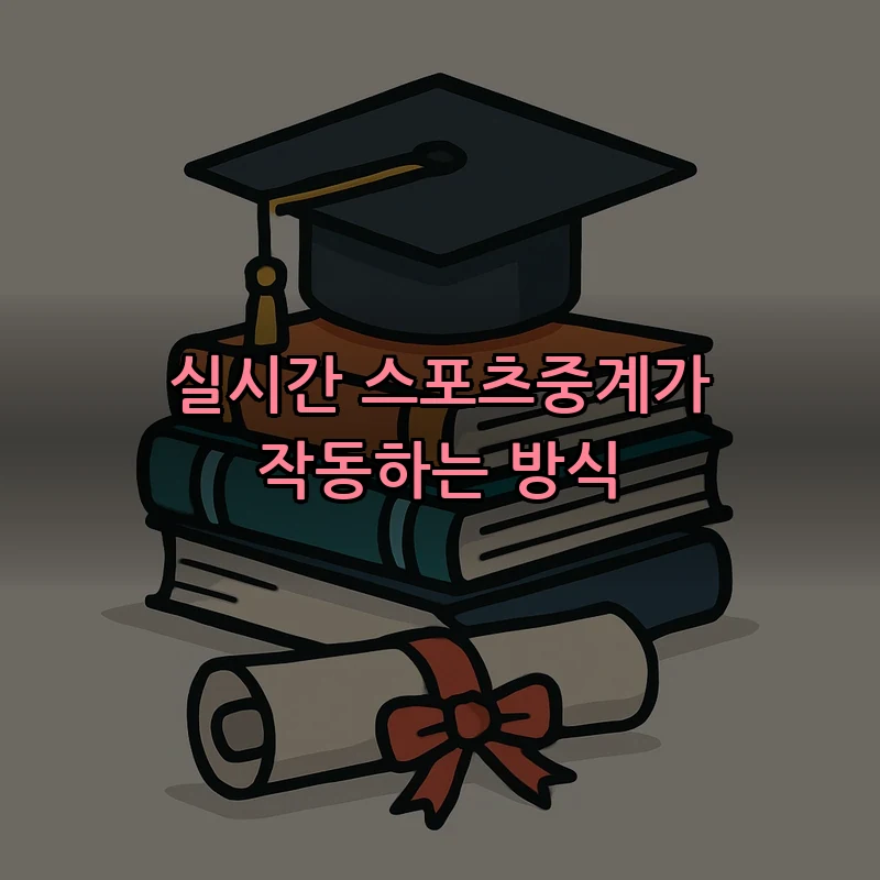 실시간 스포츠중계가 작동하는 방식