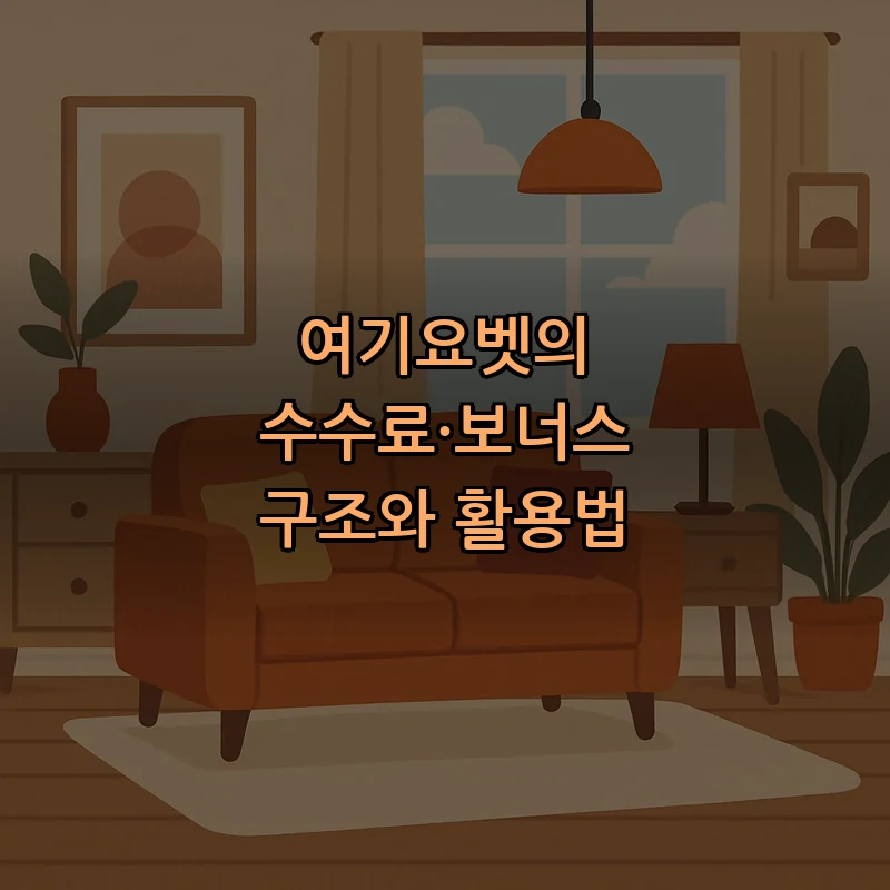여기요벳의 수수료·보너스 구조와 활용법