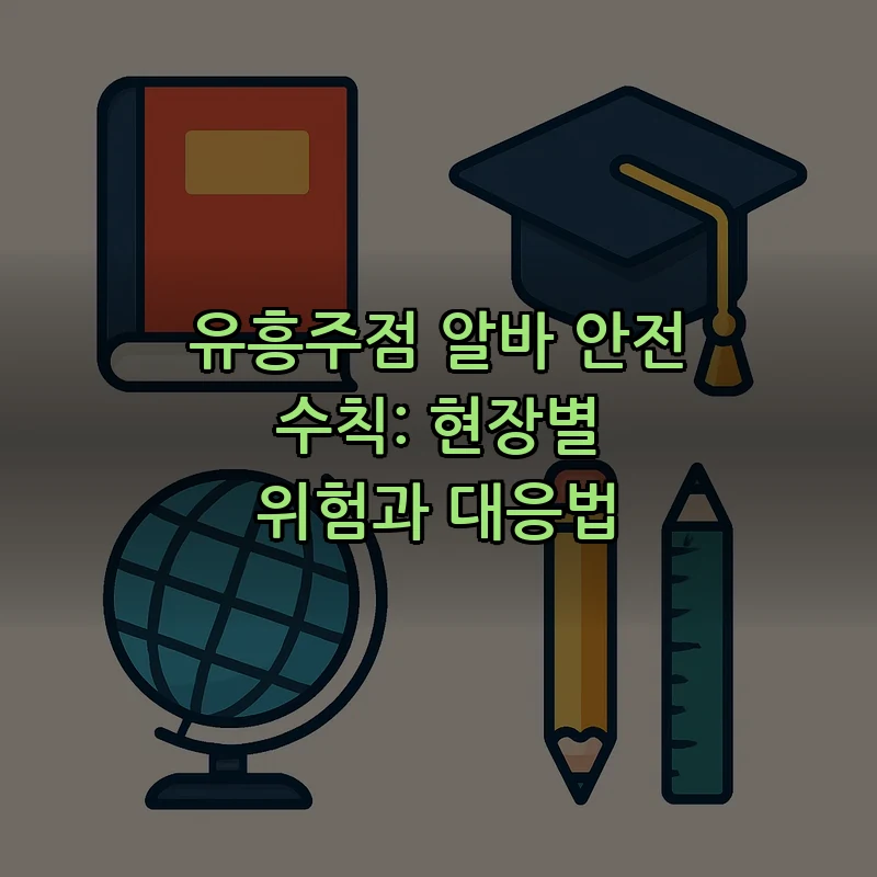 유흥주점 알바 안전 수칙: 현장별 위험과 대응법