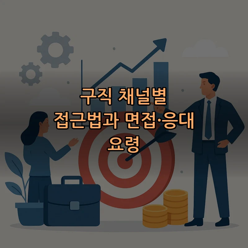 구직 채널별 접근법과 면접·응대 요령