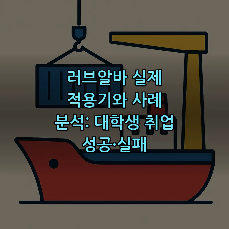 러브알바의 모든 것: 대학생 취업 성공과 실패 사례