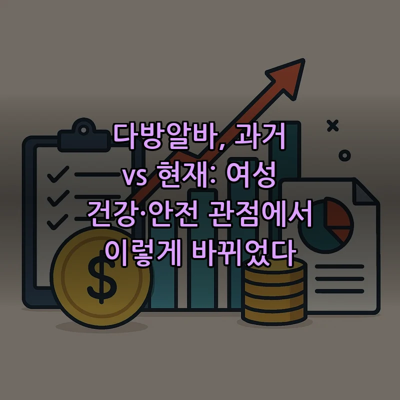 다방알바의 변화: 여성 안전과 건강 중심으로