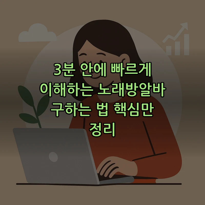 노래방알바를 빠르게 구하는 법: 초보자를 위한 가이드