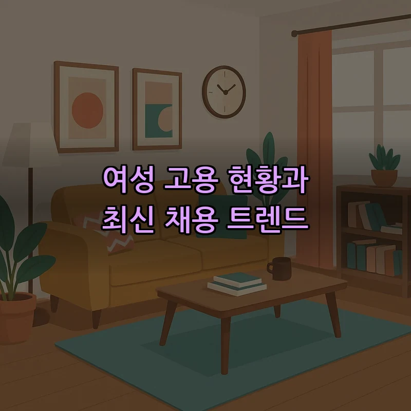 여성 고용 현황과 최신 채용 트렌드
