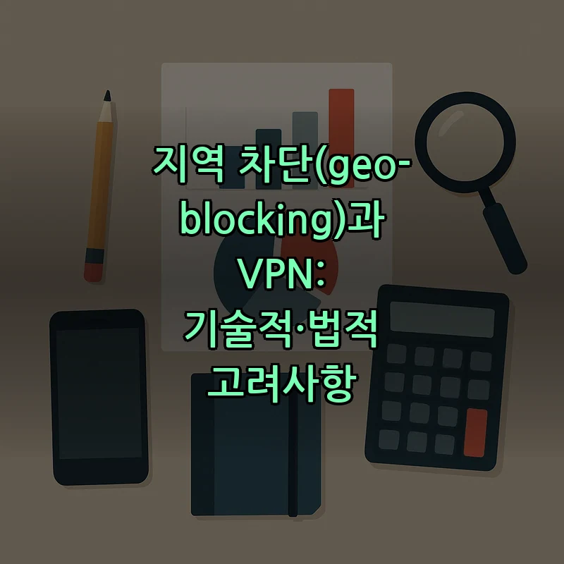 지역 차단(geo-blocking)과 VPN: 기술적·법적 고려사항