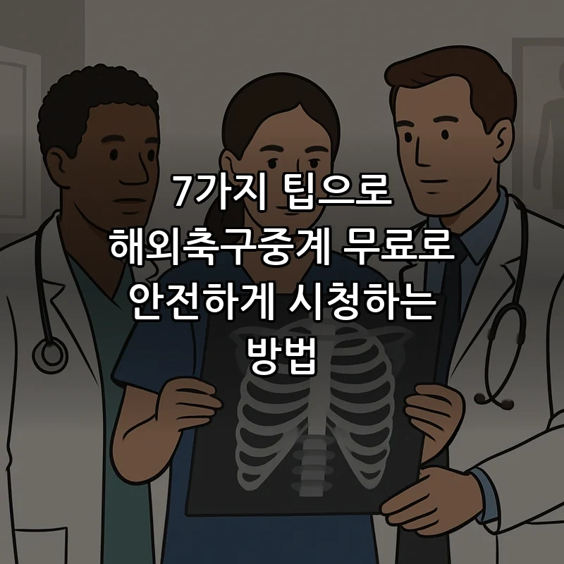 해외축구중계 시청 안전하고 무료로 즐기는 방법