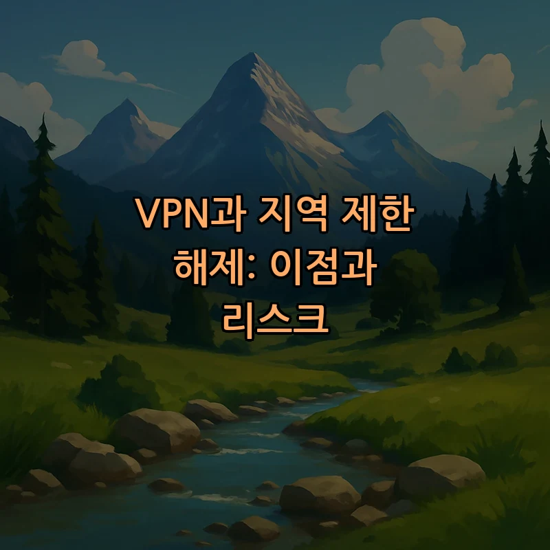 VPN과 지역 제한 해제: 이점과 리스크