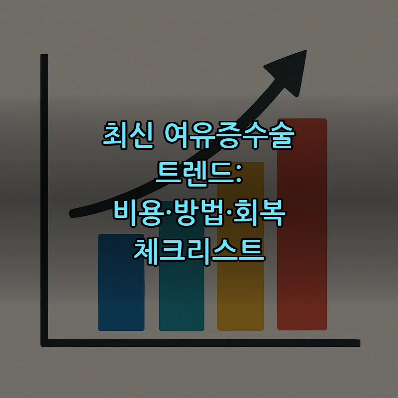 여유증수술의 종류와 비용, 회복 체크리스트