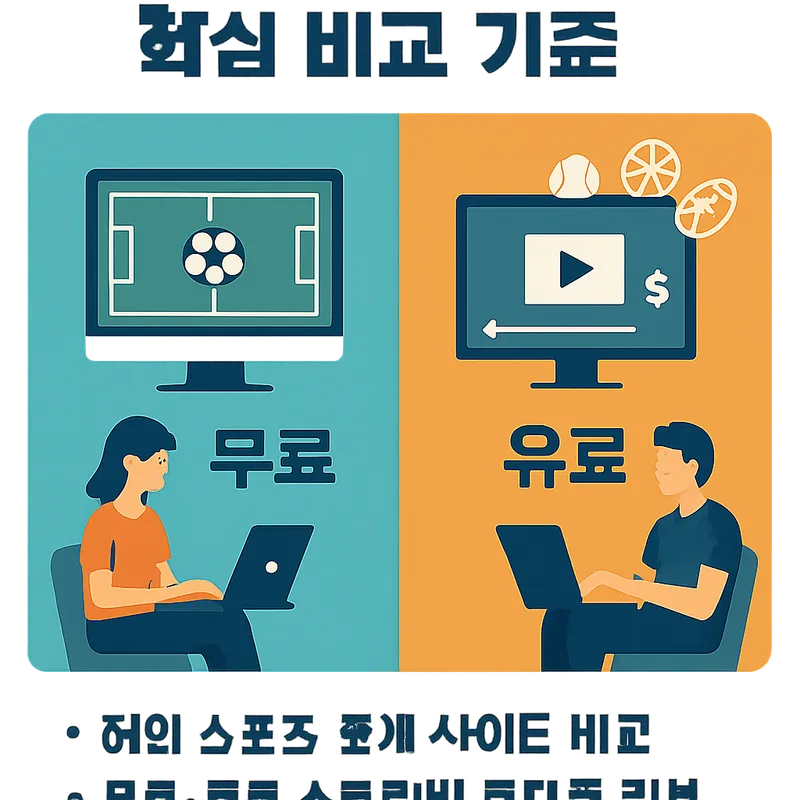 무료 vs 유료 스트리밍: 핵심 비교 기준