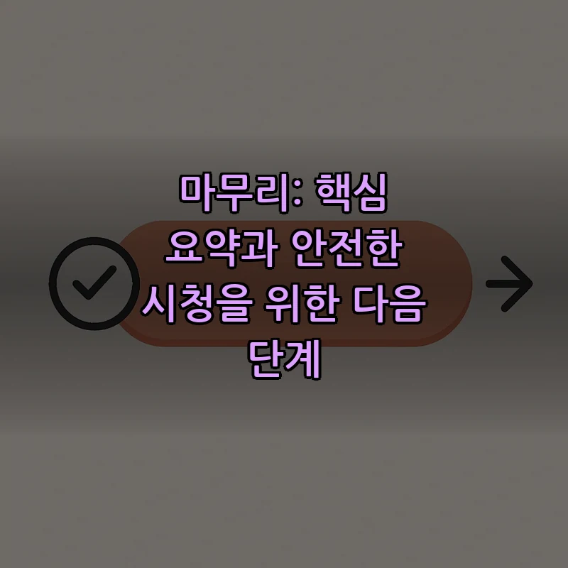 마무리: 핵심 요약과 안전한 시청을 위한 다음 단계