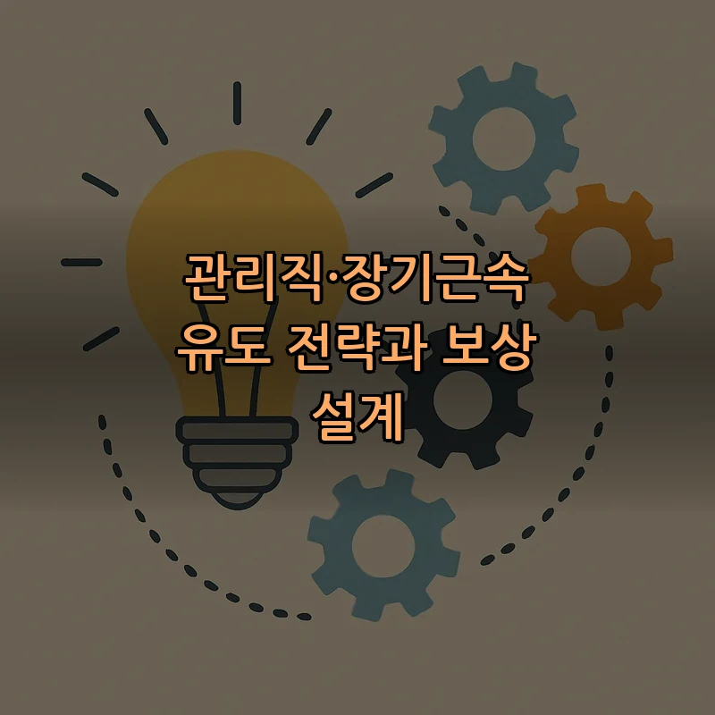 관리직·장기근속 유도 전략과 보상 설계