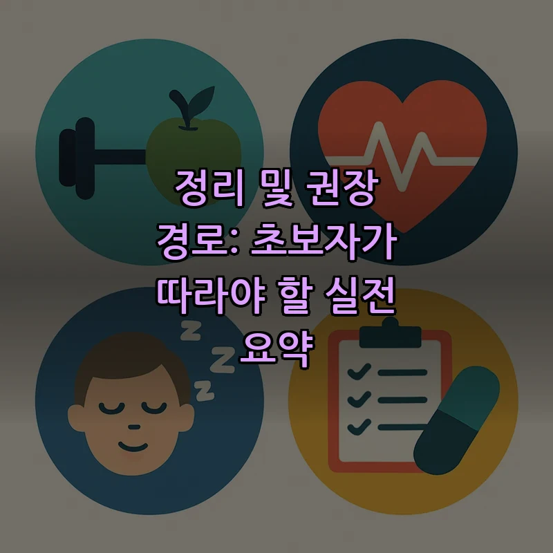 정리 및 권장 경로: 초보자가 따라야 할 실전 요약