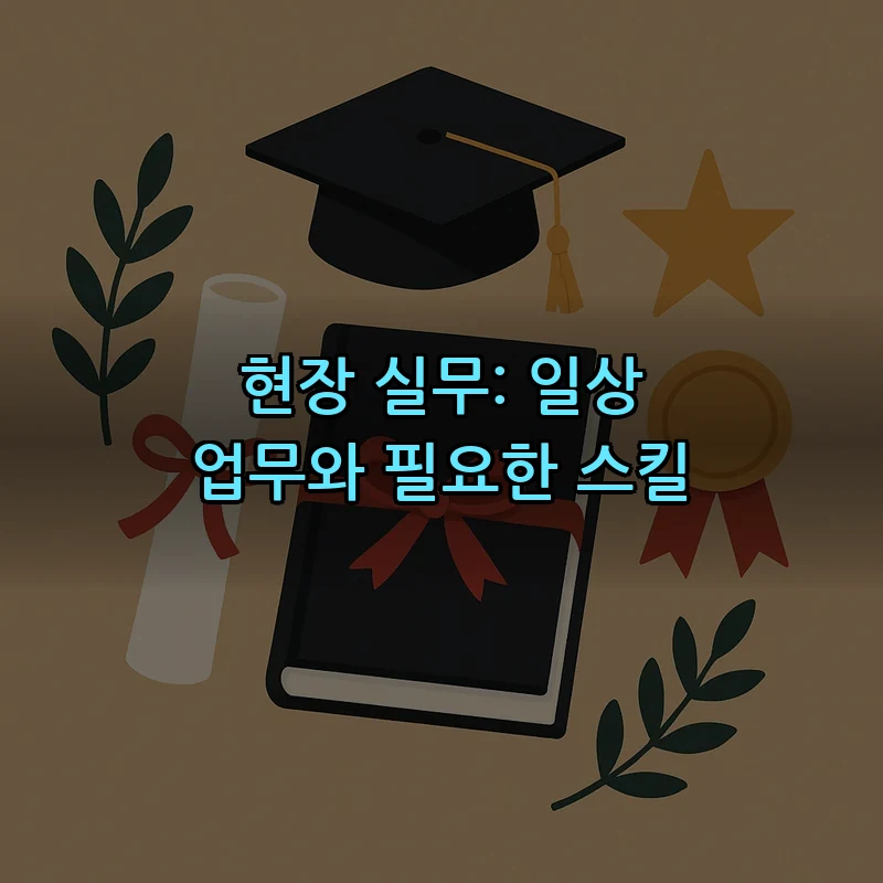 현장 실무: 일상 업무와 필요한 스킬