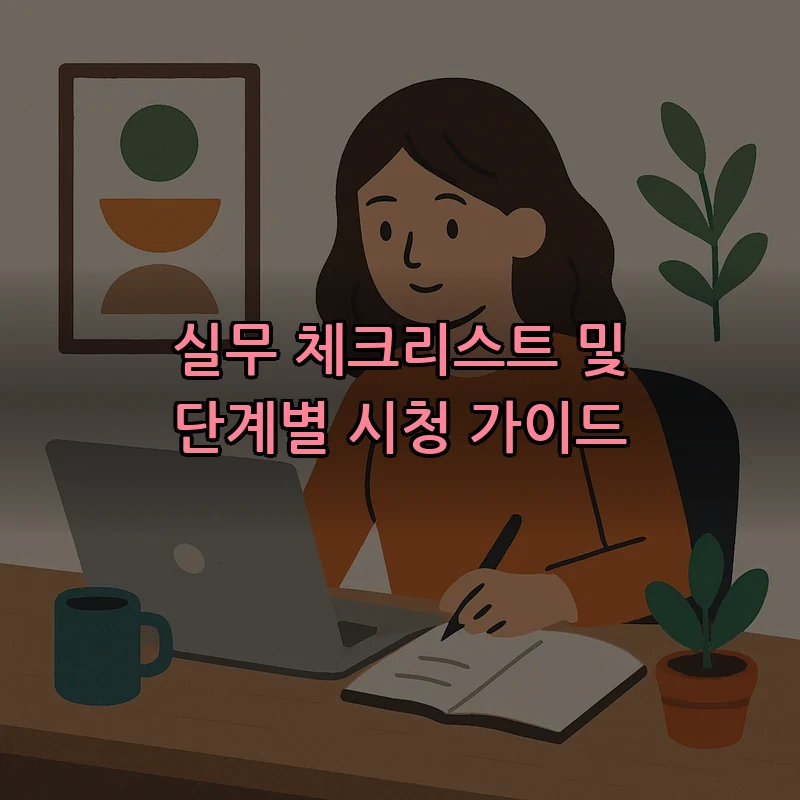 실무 체크리스트 및 단계별 시청 가이드