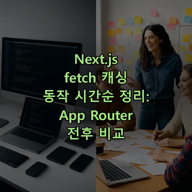 Next.js fetch & App Router 캐싱 완벽 가이드