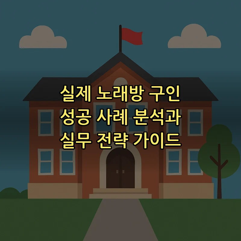 실제 노래방 구인 성공 사례 분석과 실무 전략 가이드 커버 이미지