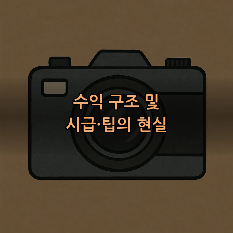 수익 구조 및 시급·팁의 현실