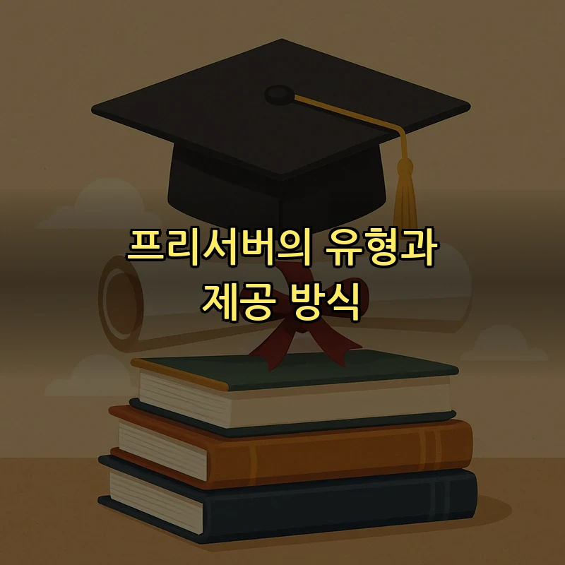 프리서버의 유형과 제공 방식