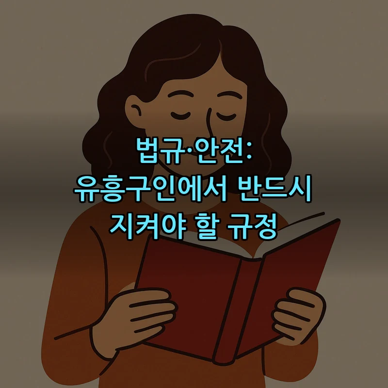 법규·안전: 유흥구인에서 반드시 지켜야 할 규정