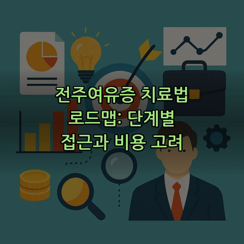 전주여유증 치료법 로드맵: 단계별 접근과 비용 고려