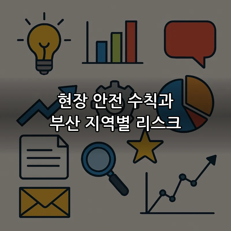 현장 안전 수칙과 부산 지역별 리스크