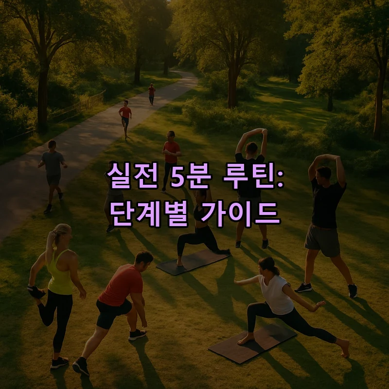 실전 5분 루틴: 단계별 가이드