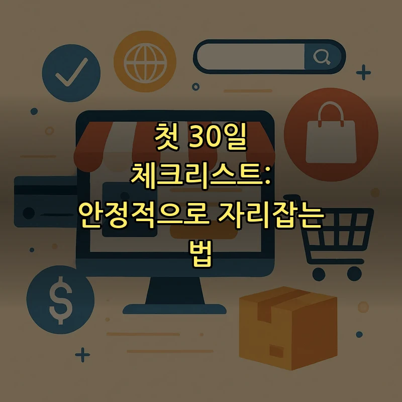 첫 30일 체크리스트: 안정적으로 자리잡는 법