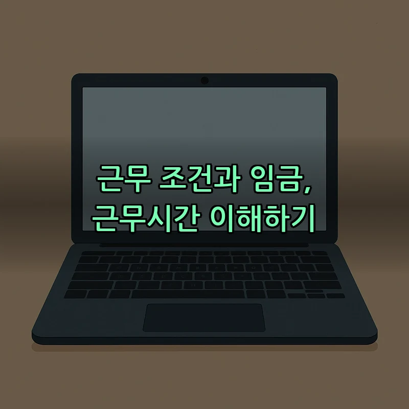 근무 조건과 임금, 근무시간 이해하기