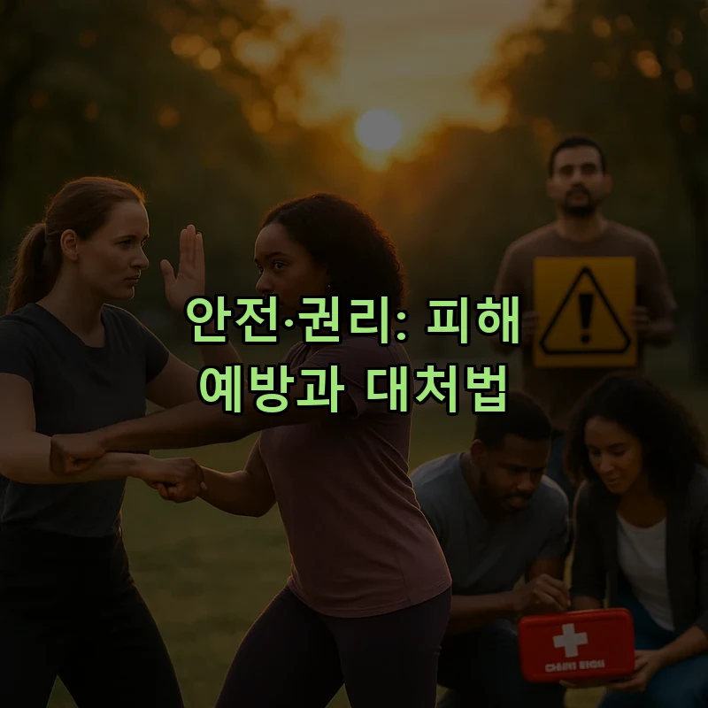 안전·권리: 피해 예방과 대처법
