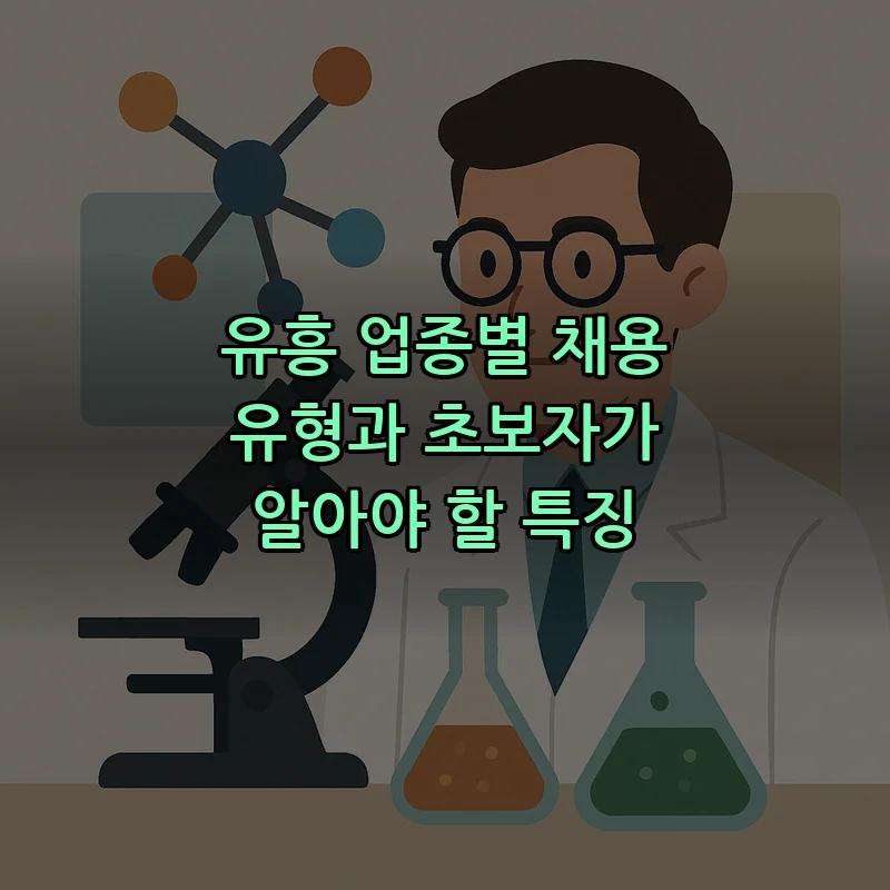 유흥 업종별 채용 유형과 초보자가 알아야 할 특징