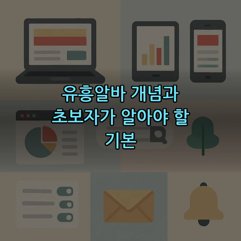 유흥알바 개념과 초보자가 알아야 할 기본