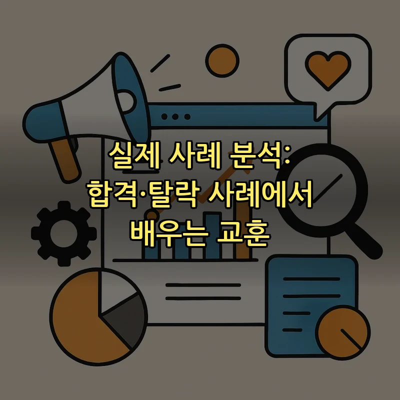실제 사례 분석: 합격·탈락 사례에서 배우는 교훈