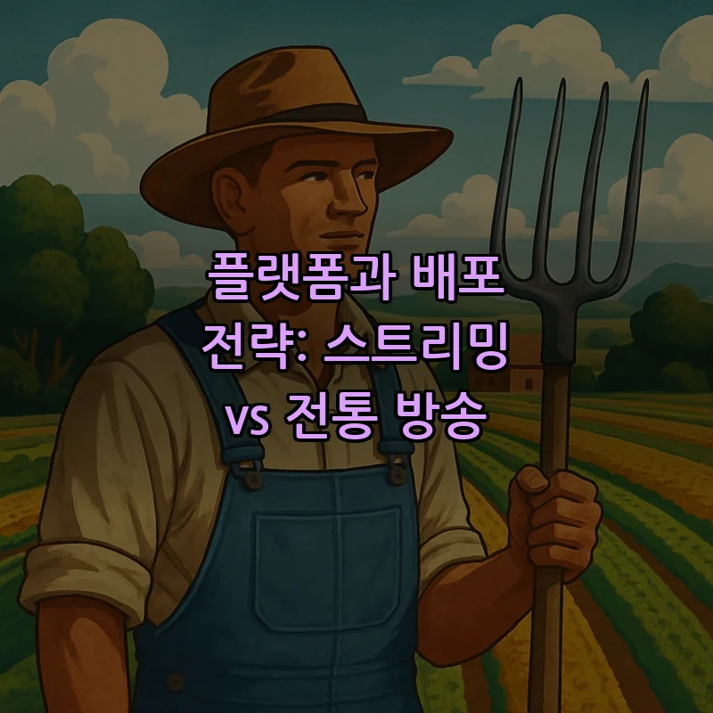 플랫폼과 배포 전략: 스트리밍 vs 전통 방송