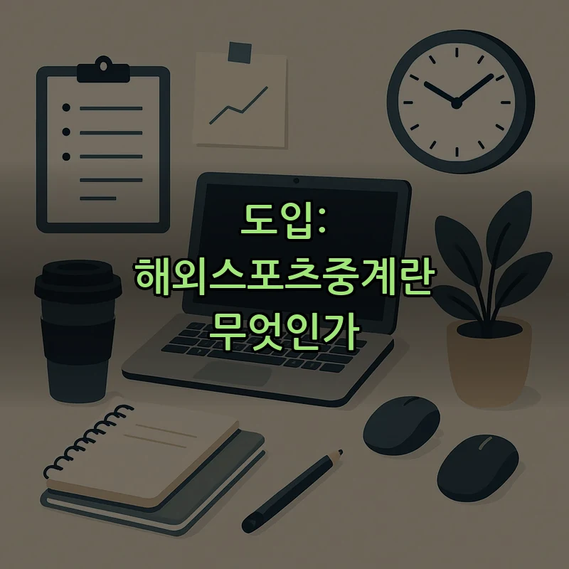 도입: 해외스포츠중계란 무엇인가