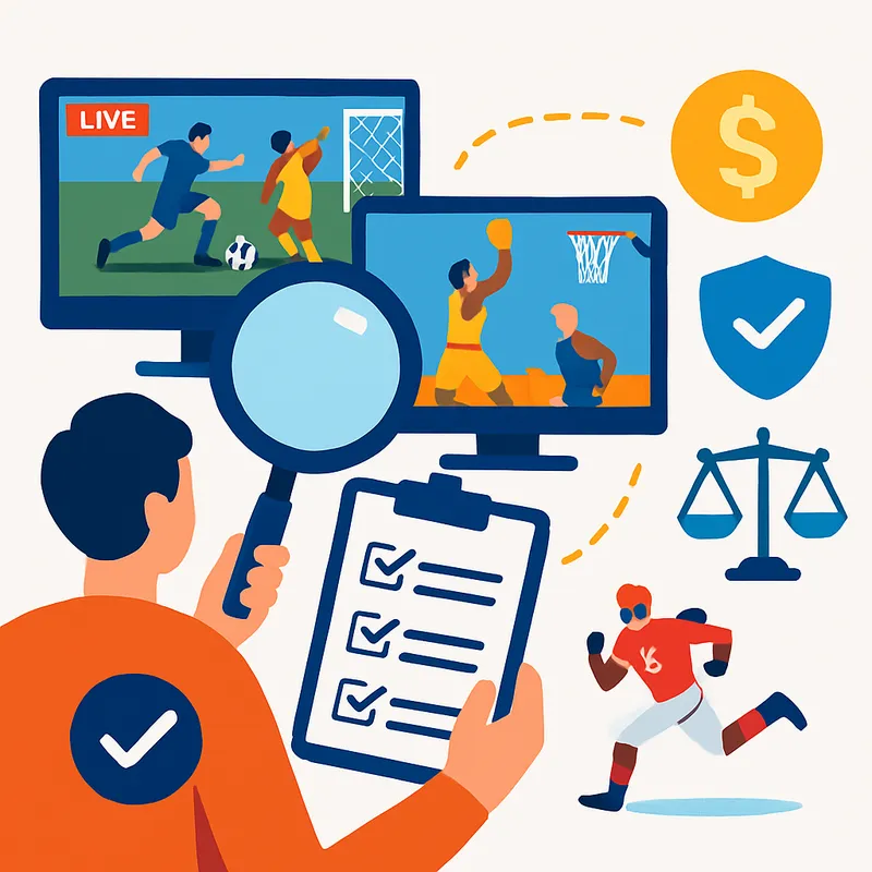 중계 사이트 선택 판단 기준(비용·안정성·법적 요소)