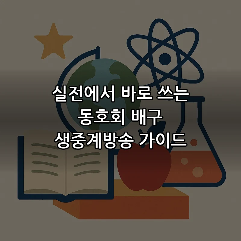 생중계방송 방법: 초보자를 위한 실전 가이드