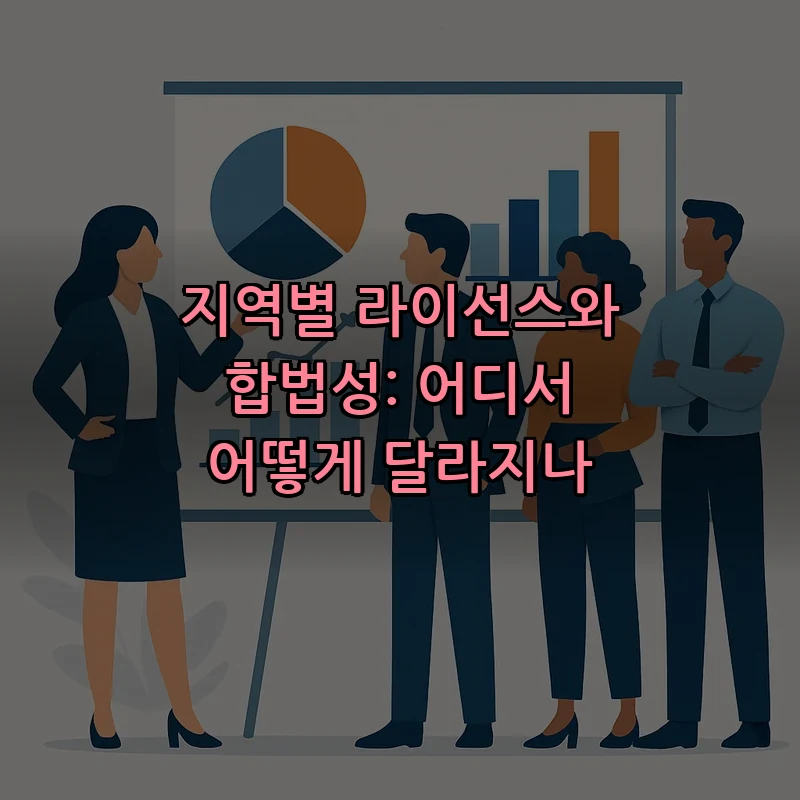 지역별 라이선스와 합법성: 어디서 어떻게 달라지나