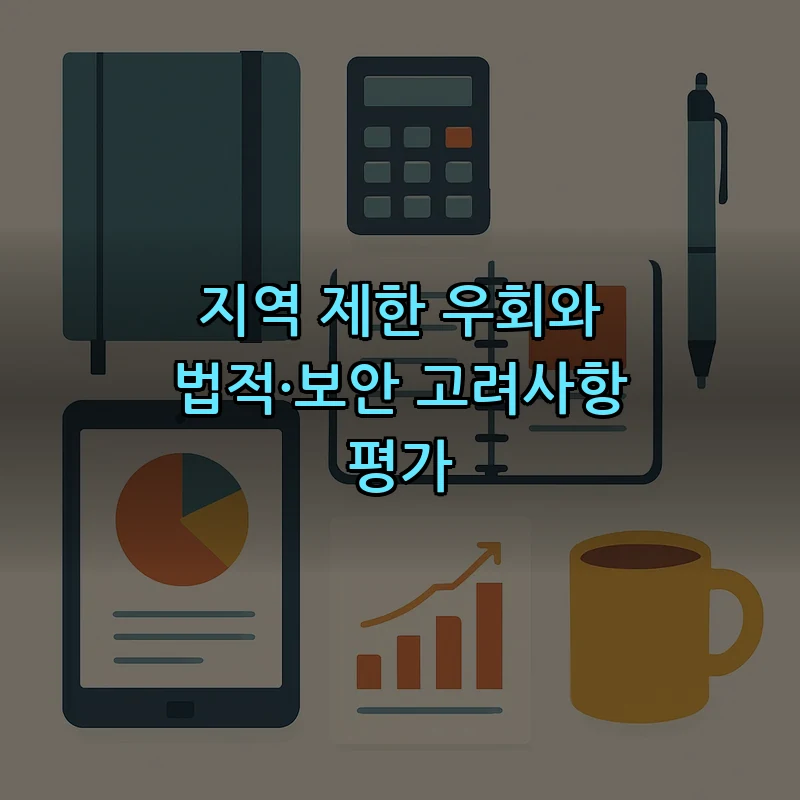 지역 제한 우회와 법적·보안 고려사항 평가