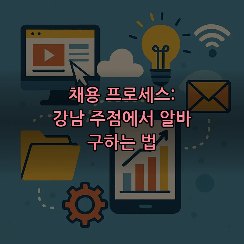 채용 프로세스: 강남 주점에서 알바 구하는 법